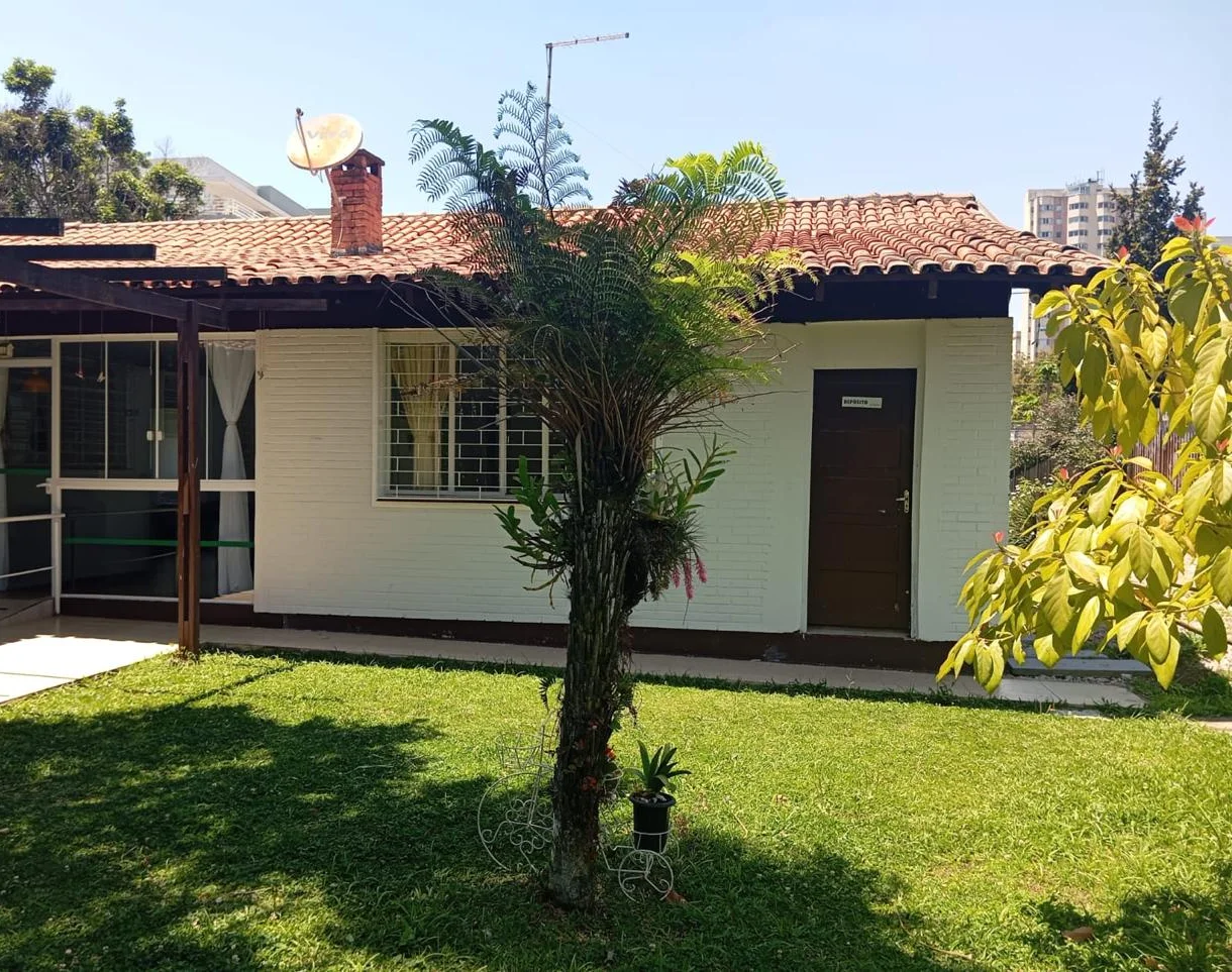Jardim interno da casa
